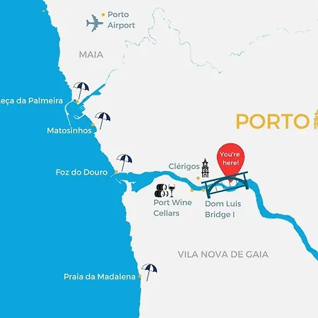Urban Style In Bonfim | Apartmán Porto